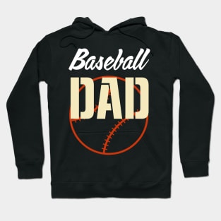 Baseball Dad for Men Boys Kid Happy Fathers Day Hoodie